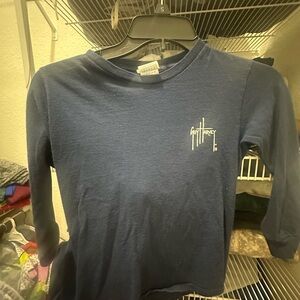 Guy Harvey Kids Navy Long Sleeve Tee